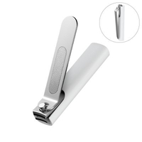 Original Xiaomi Mijia Stainless Steel Nail Clippers With Anti-splash cover Trimmer