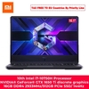 Original Xiaomi Redmi G Gaming laptop 16.1 inch FHD Laptop For Intel I7 /I5 16GB DDR4 2933MHz RAM 512GB PCle SSD Storage Camera Office Redmibook