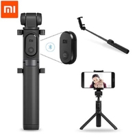 Original Xiaomi Selfie Stick Bluetooth Wireless Button Shutter Tripods Holder For iOS Android - Black China