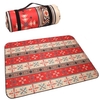 Outdoor Camping Mat Fashion Nation Style Printed Thickened Portable Moisture-proof Mat For Family Picnic Beach Child Playing Pad