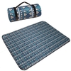 Outdoor Camping Mat Fashion Nation Style Printed Thickened Portable Moisture-proof Mat For Family Picnic Beach Child Playing Pad