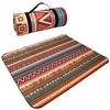 Outdoor Camping Mat Fashion Nation Style Printed Thickened Portable Moisture-proof Mat For Family Picnic Beach Child Playing Pad