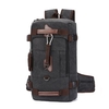 Outdoor Mountaineering Canvas Backpack Shoulder Messenger Travel Bag