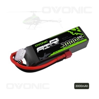 OVONIC 3S 11.1V 3000mAh 50C LiPo RC Battery Pack with T Plug for RC Evader BX Car RC Truck RC Truggy