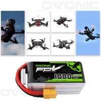 OVONIC 6S 1000 mAh 100C XT60 Lipo Batterie Fur FPV Racing RC Quadcopter Hubschrauber Multi Motor Hobby DIY