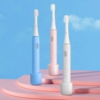 P60 Sonic Electric Toothbrush Adult Whitening Smart Waterproof Vibrating Toothbrush Induction Rechargeable Household Soft Hair for Men and Women Student Couple