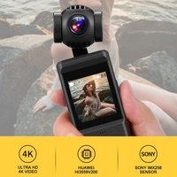 P6A OSMO FIMI Pocket 3-Axis Handheld Camera Gimbal Smartphone Stabilizer 4K WIFI Video Recording Mode Smart Track Vlogging Steadicam