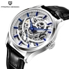 PAGANI DESIGN 1663 NEW Mens Watches Luxury Automatic Mechanical 100M Waterproof Leather Watches Sports Men