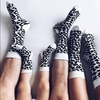 Parent-child Socks Leisure Men Women Children Leopard Socks Cotton Crew Socks