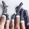 Parent-child Socks Leisure Men Women Children Leopard Socks Cotton Crew Socks