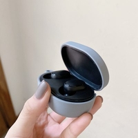 PC Hard Matte Case for Xiaomi MI Redmi AirDots Earphone Case for Redmi Airdots Solid S Color Cover Bluetooth Wireless Headphone Cases