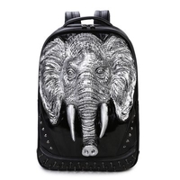 Personalized Animal Student Backpack Computer Bag Anti-theft Smart Travel Waterproof Mountaineering Backpack