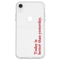 Personalized English Letter Pattern Mobile Phone Case Cover Shell TPU Material for iPhone