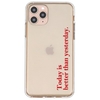 Personalized English Letter Pattern Mobile Phone Case Cover Shell TPU Material for iPhone
