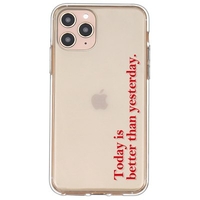 Personalized English Letter Pattern Mobile Phone Case Cover Shell TPU Material for iPhone