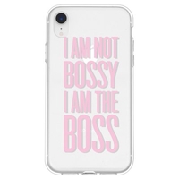 Personalized English Pink Letter Pattern Mobile Phone Case Cover Shell TPU Material for iPhone