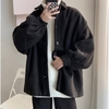 Perth Man Dongkuan Loose Coat Solid Color Men