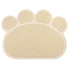 Pet Cat Litter Mat Paw Print Anti-slip Dog Cat Foot Mat PVC Easy Cleaning Pets Cat Mat Pet Litter Catcher Mat Home Pet Products