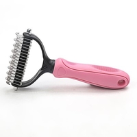 Pet Hair Comb Dogs Cat Hair Removal Brush 2 Sided Grooming Trimming Comb Pet Hair Open Knot Grooming Tools