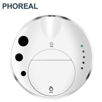 PHOREAL FR9 1200PA Sweeping Mopping Smart Robot Vacuum Cleaner Water Washing Robot Cleaner Cyclone Suction Smart Planned WIFI For Home