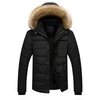 Plant Winter Coat Young Man Down Thick Padded Jacket Korean Slim Men