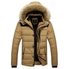 Plant Winter Coat Young Man Down Thick Padded Jacket Korean Slim Men