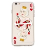 Playing Cards Pattern TPU Phone Case Cover Shell for iPhone