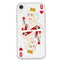 Playing Cards Pattern TPU Phone Case Cover Shell for iPhone