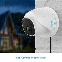 PoE IP Security Camera 5MP Surveillance Outdoor Ambient Audio RLC-520 2-Pack