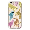 Polka Dot Monkey Wearing Necklace Glasses Hat Pattern Phone Case Cover Shell for iPhone