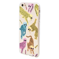 Polka Dot Monkey Wearing Necklace Glasses Hat Pattern Phone Case Cover Shell for iPhone