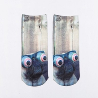 Pork Belly 3D Printing Socks Personalized Shoes Patterned Stereo Socks