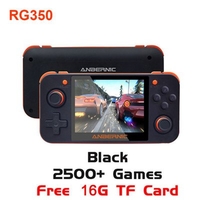Portable Durable Handheld Game Console RG350 Retro Game Console Free With 32G TF Card IPS Screen Video Game Console Accessories