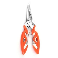 Portable Fishing Pliers Stainless Steel Bending Multifunctional Fishing Tools Cutting Fisher