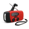 Power Upgrade 2000mAh Multi-function Radio Mobile Phone Emergency Charging Hand-operated Solar Radio