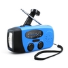 Power Upgrade 2000mAh Multi-function Radio Mobile Phone Emergency Charging Hand-operated Solar Radio