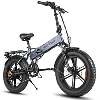 Pre-order ENGWE EP-2 500W Folding Fat Tire Electric Bike with 48V 12.5Ah Lithium-ion Battery
