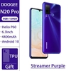 Pre-sale DOOGEE N20 Pro Quad Camera Mobile Phones Helio P60 Octa Core 6GB RAM 128GB ROM Global Version