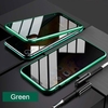 Privacy Tempered Glass Magnetic Case for iPhone 11 Pro Max 7 8 Plus XR Anti Peep Magnet Metal Bumper Full Body Protection Cover
