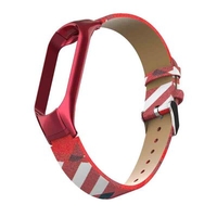 PU Leather Bracelet For Xiaomi Mi Band5 Sport Band Watch Silicone Wrist Strap For Xiaomi Mi Band5 Bracelet For Mi Band 5Band