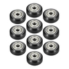 Pulley Passive Round Wheel Bearing Gear 10/20 pcs For CNC i3 3D Printer