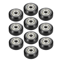 Pulley Passive Round Wheel Bearing Gear 10/20 pcs For CNC i3 3D Printer