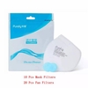 Purely Air Flow Anti-haze Anti-fog Face Mask Replacement Filter 10PCS Fan filter 20PCS
