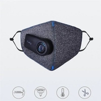 Purely Anti-Pollution Air Face Mask with PM2.5 550mAh Battreies Rechargeable Filter