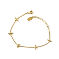 PUVOS Europe And The United States Fashion Personality Cold Wind Versatile Bracelet