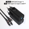 PZOZ 65W GaN Charger Quick Charge 4.0 3.0 Type C PD USB Charger Fast Charging USB-C For Switch MacBook Air iPad Pro Samsung Note