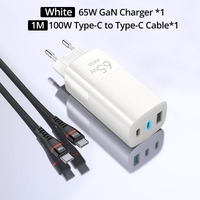 PZOZ 65W GaN Charger Quick Charge 4.0 3.0 Type C PD USB Charger Fast Charging USB-C For Switch MacBook Air iPad Pro Samsung Note