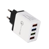 QC3.0 4 USB Port Travel Charger 5V 3.5A Fast Charging Wall Adapter for iPhone