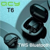 QCY T6 TWS Bluetooth 5.0 in-ear Touch control Headset with Microphone Low-latency 65ms Game Mode APP Control Support EQ Android iOS - Black