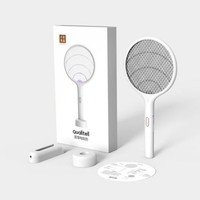 Qualitell Electric Mosquito Swatter Rechargeable Handheld LED Mosquito Killer Insect Fly Wall-mounted Mosquito Killing Dispeller From Xiaomi Youpin